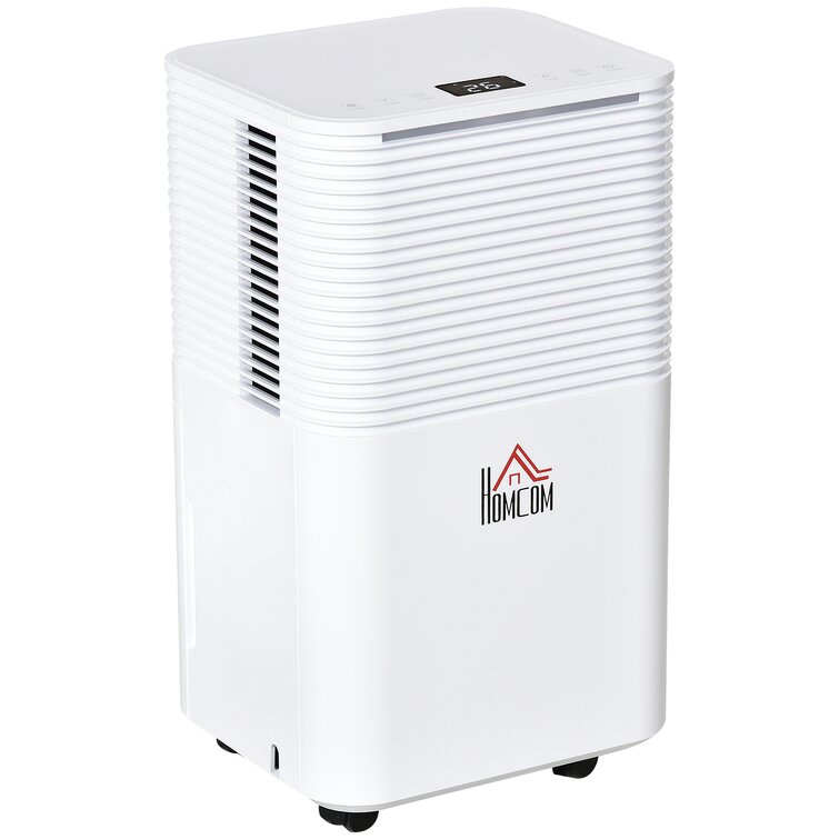 HomCom Portable Quiet Dehumidifier for Home Laundry Room Bedroom